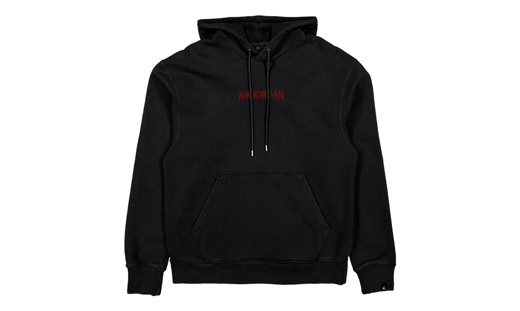 Jordan Wordmark Fleece Hoodie "Purple / White" DV6463 010