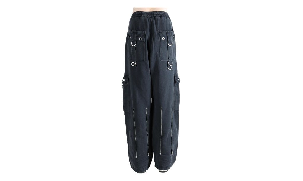 Cargo Sweatpants "Faded Washed Black" 858141 TSVK6 1041