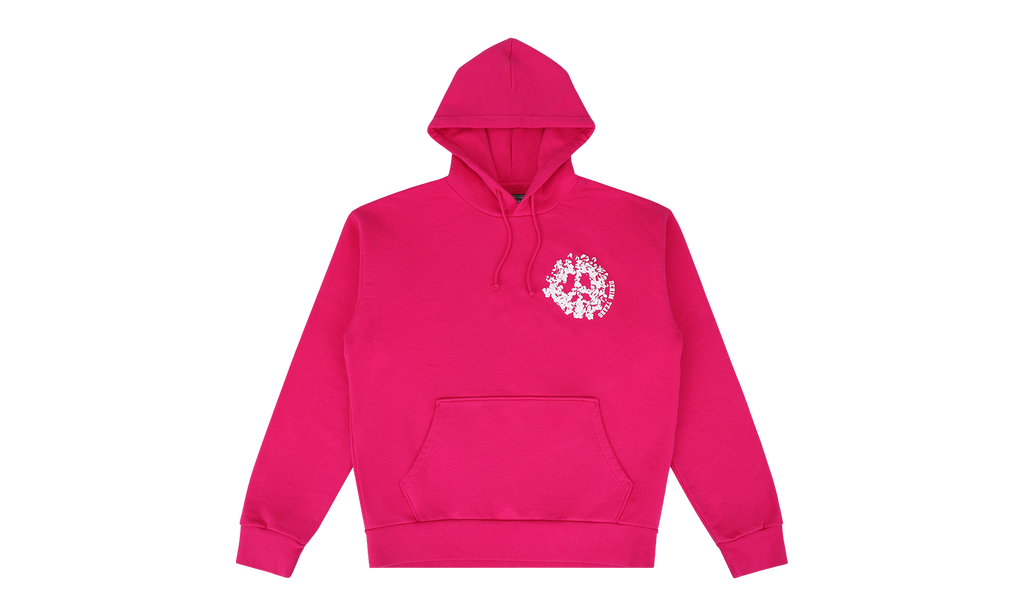 Denim University Hoodie "Pink White" DT628
