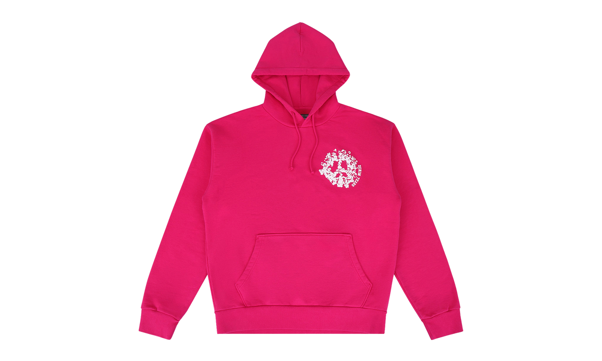 Denim University Hoodie "Pink White" DT628
