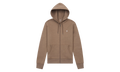 Double-Knit Full Zip Hoodie "Brown" 710881517029