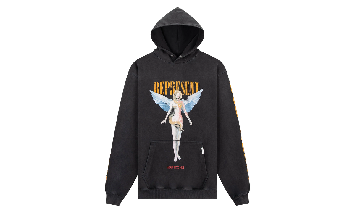 Reborn Hoodie "Aged Black" MLM435 444
