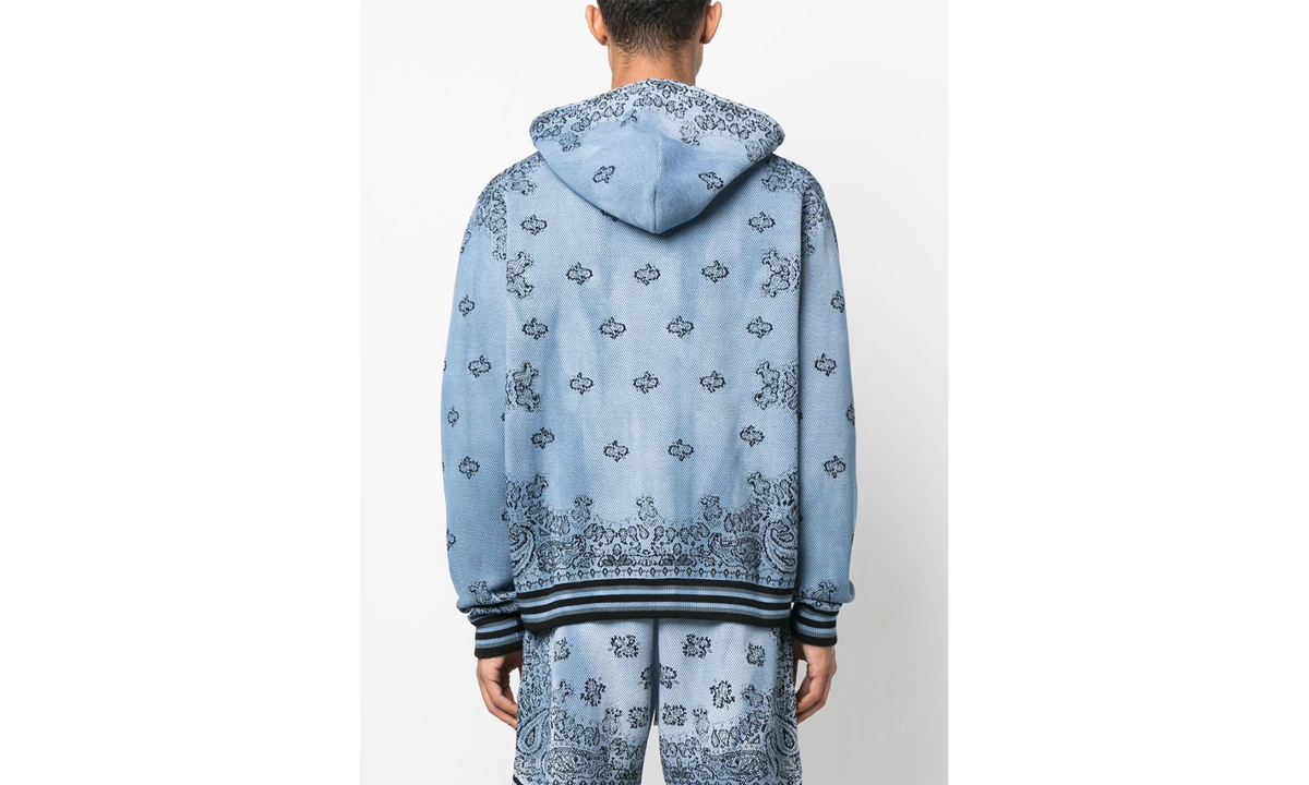 Bandana Basketball Hoodie "Blue" SS23MKH002 420