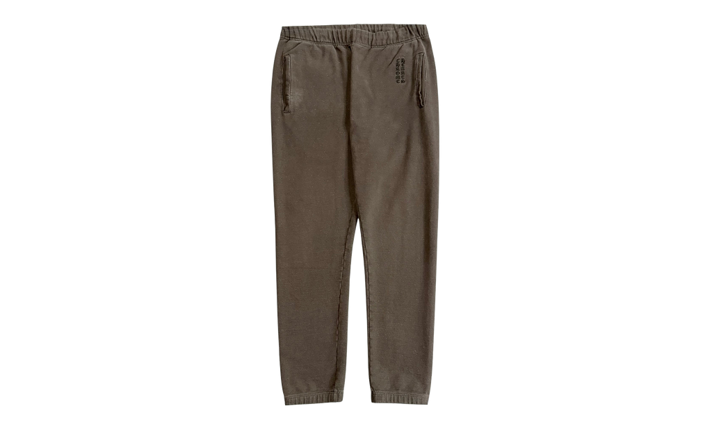 Y Not Embroidered Vertical Logo Sweatpants "Grey / Black" CHRM1227