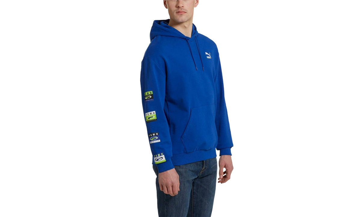 90s Retro Hoodie "Blue" 578912 03