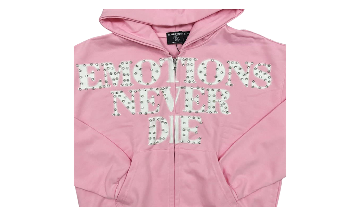 End Rhinestone Hoodie "Pink" MIXE049