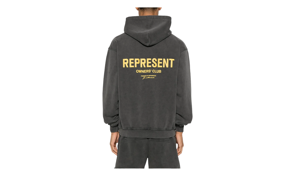 Owners Club Hoodie "Vintage Grey Yellow" OCM41113 4734