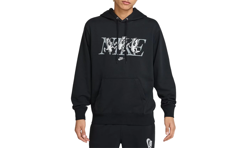 Club French Terry Hoodie "Black / Photon Dust" HJ2177 010