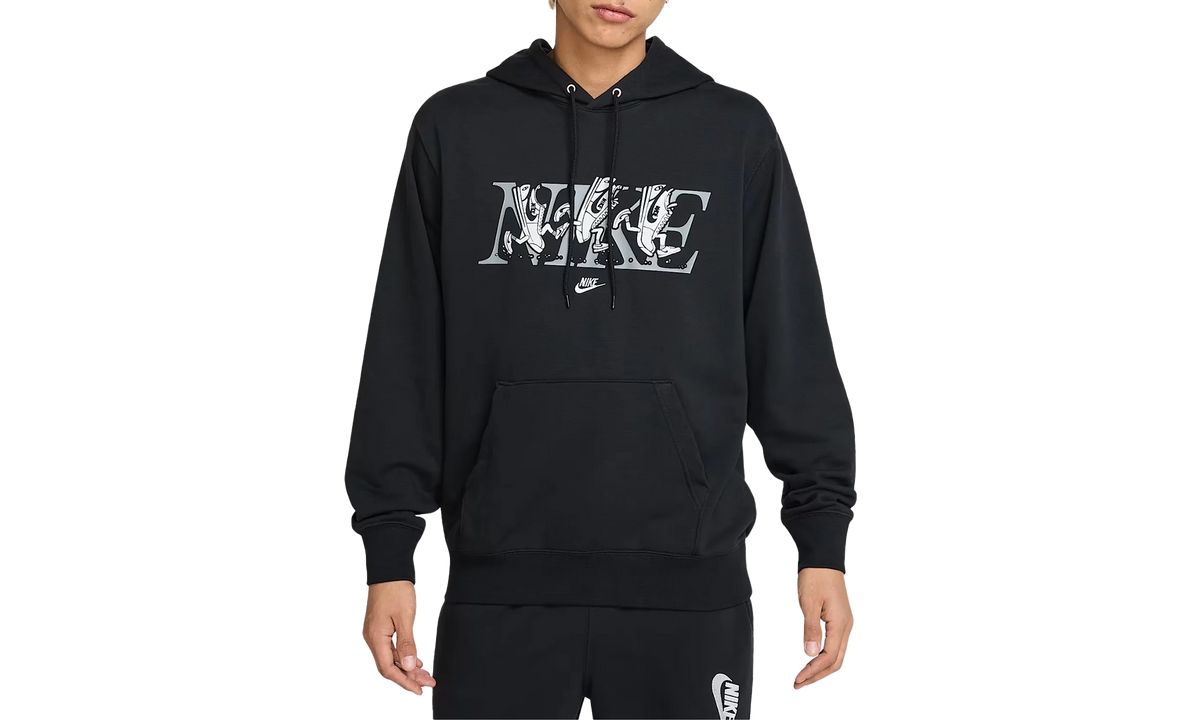 Club French Terry Hoodie "Black / Photon Dust" HJ2177 010