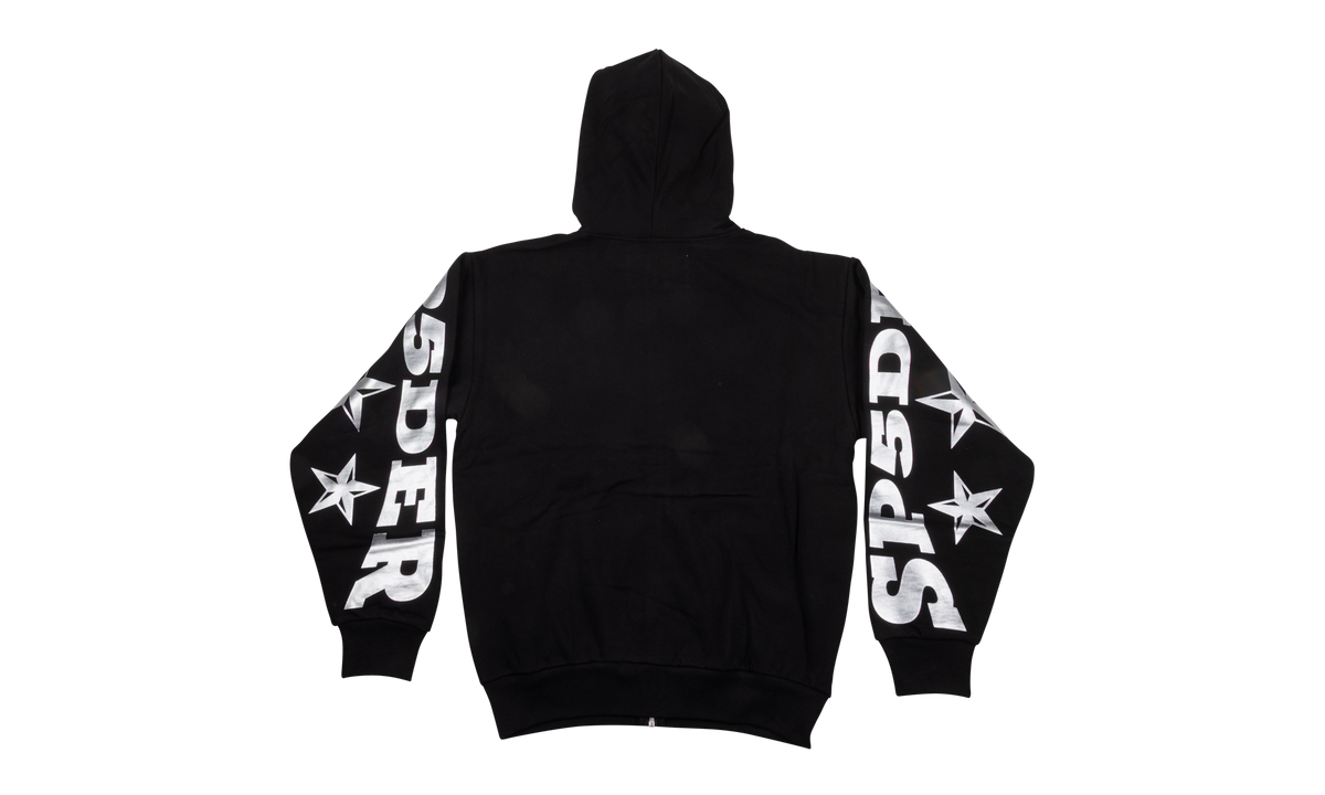 MX555 ZIP HOODIE "Black" SP5der303