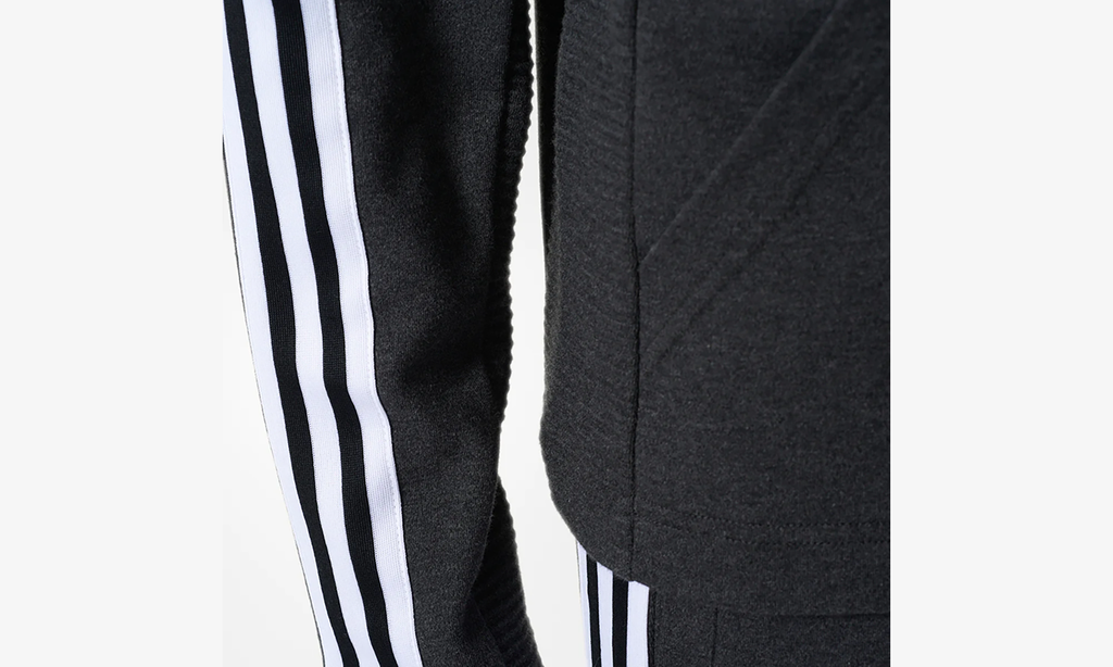 Curated Full Zip Hoodie "Black / White" BR4249