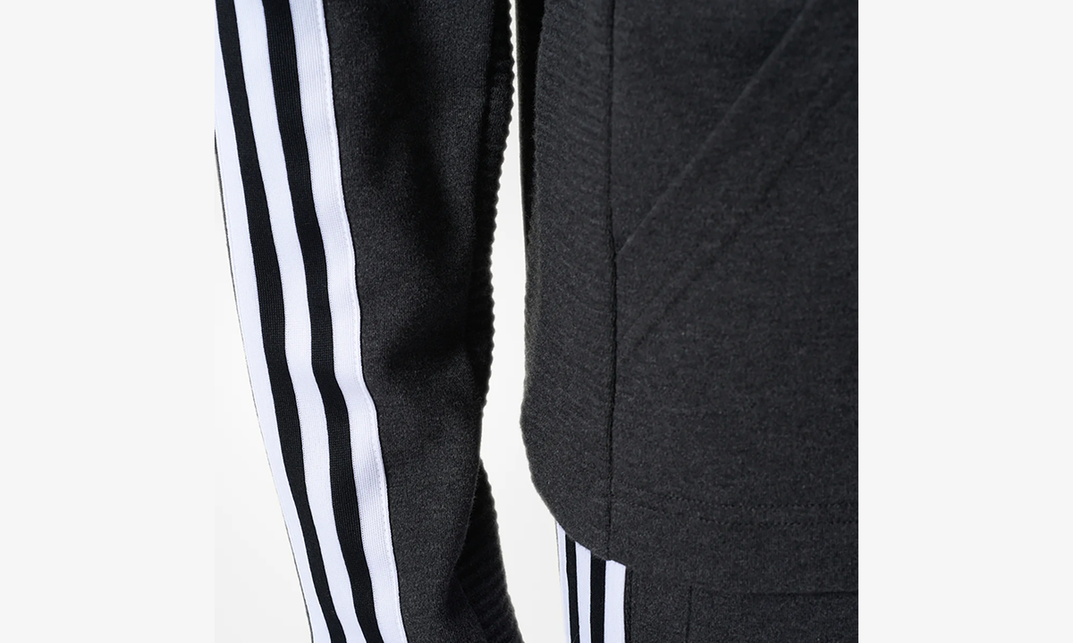 Curated Full Zip Hoodie "Black / White" BR4249