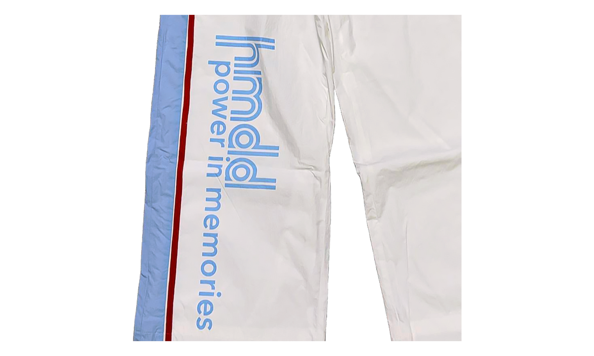 Luxumbourg Nylon Sweatpants "White / Sky Blue / Red" HMDD044