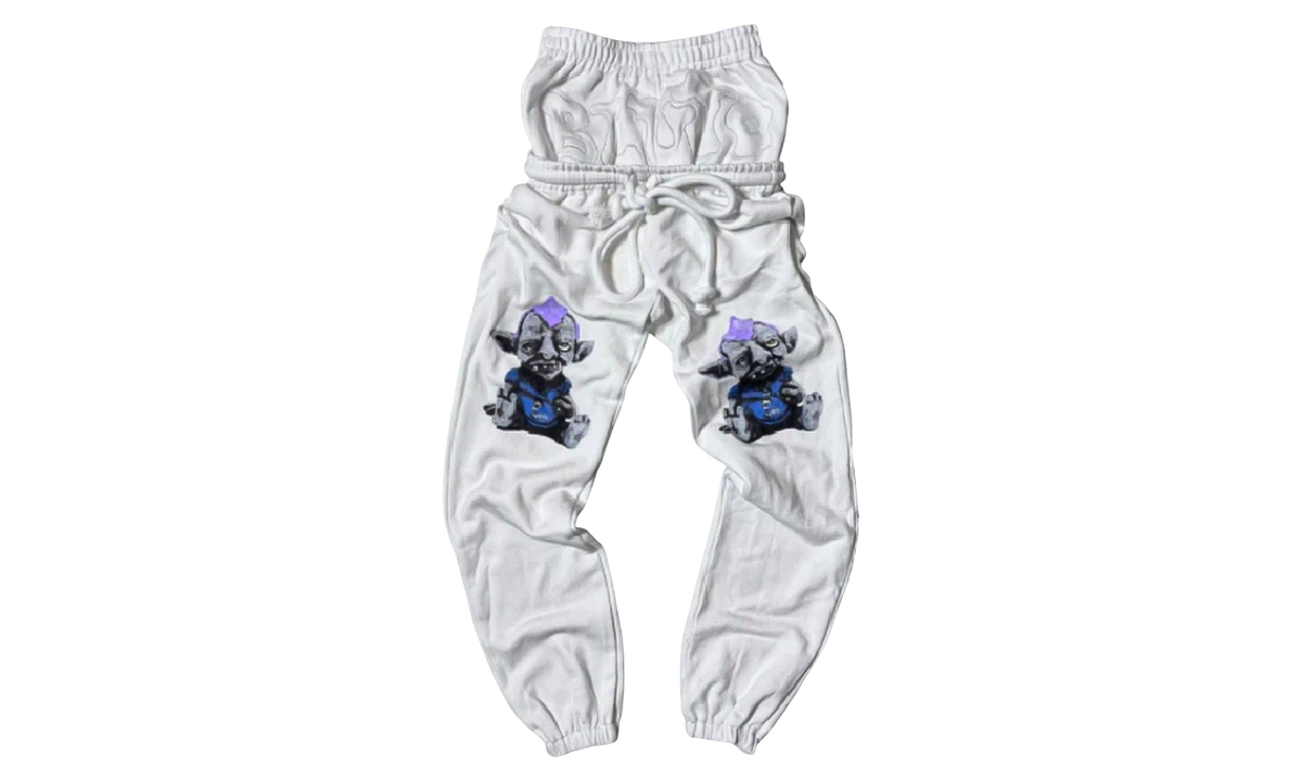 Binky Troll Sagging Sweatpants "White" BS013