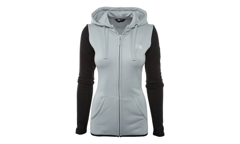 International Collection Half Dome Full-Zip Hoodie WMNS "Grey" NF0A35AB C3F