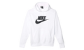 Sportswear Club Fleece Graphic Pullover Hoodie "White / White-Black" BV2973 100