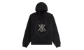 Maverick Beaded Crest Hoodie WMNS "Black" Khw031005 001