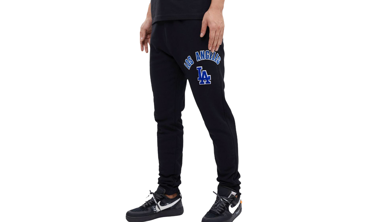 MLB LA Dodgers Stacked Logo Sweatpants "Black" LLD431904 BLK