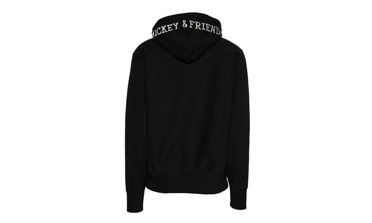 Disney Reverse Weave Hoodie "Mickey & Friends - Black" S2974 592159003