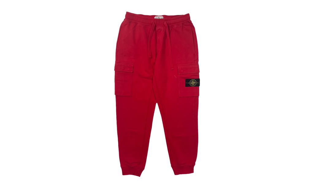 Compass Badge Cargo Sweatpants "Red / Black" 811661520 154V0010 RED