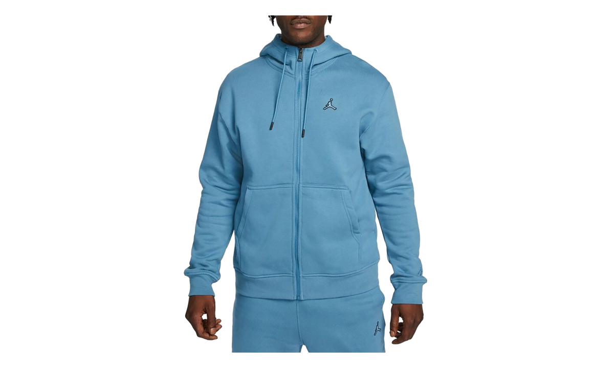 Jordan Essentials Fleece Full-Zip Hoodie "Blue" DA9810 415