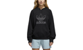 Signature Hoodie WMNS "Black / White" CE4866