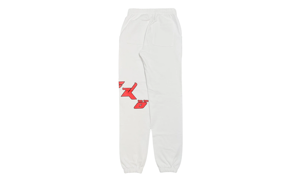 Bornfrompain OG Pain Sweatpants "White / Red" SCK006