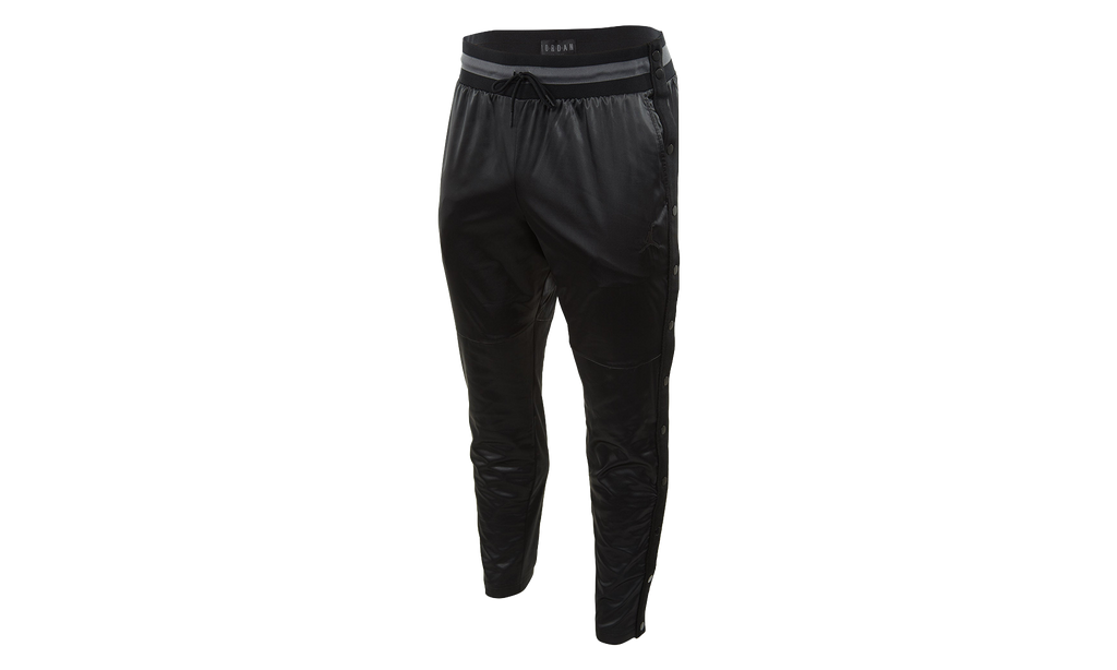 Jordan Satin Snap Sweatpants "Grey / Black" AQ0940 021