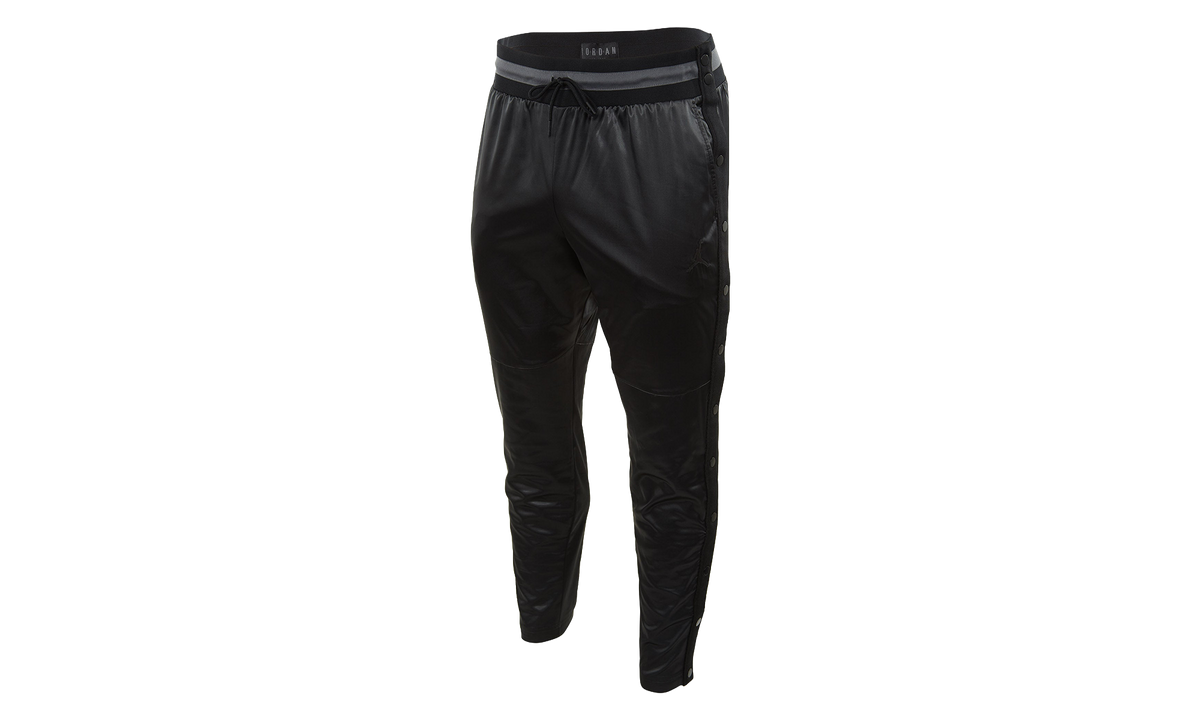 Jordan Satin Snap Sweatpants "Grey / Black" AQ0940 021