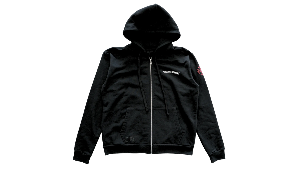 NYC Scroll Zip Up Hoodie "Black" CHRM0537