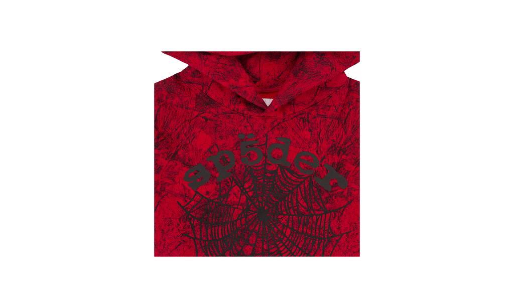 OG Tree Camo Hoodie "Red" SP5der97