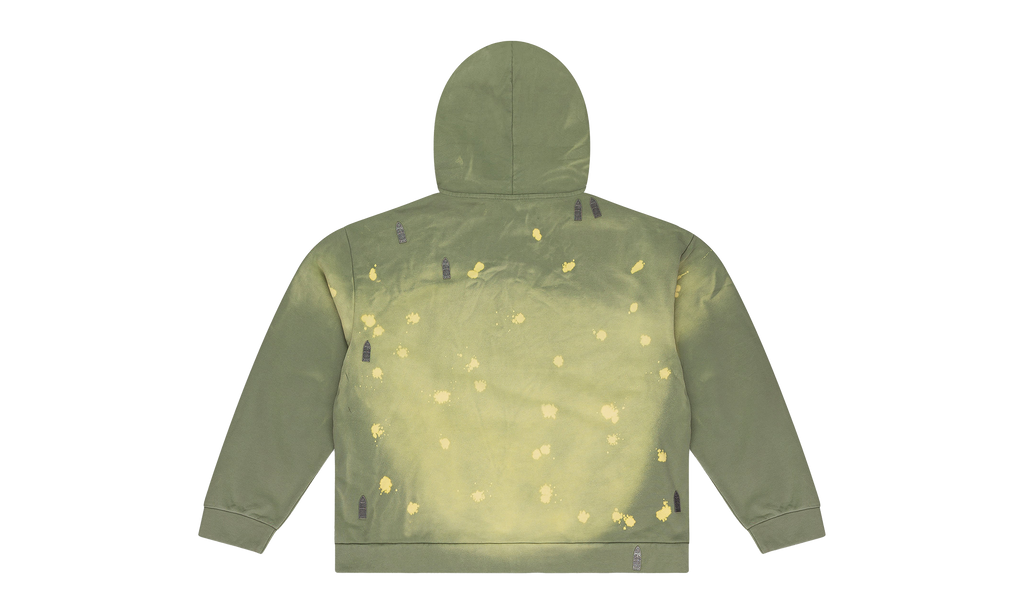 Overdyed Hardware Hoodie "Sage" 1110410011SS24
