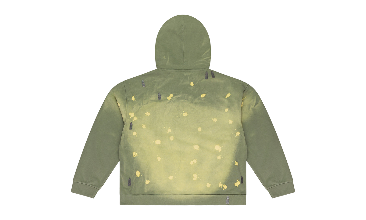 Overdyed Hardware Hoodie "Sage" 1110410011SS24