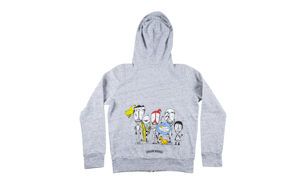 Matty Boy Horseshoe Zip up Hoodie "Grey" CHRM0904