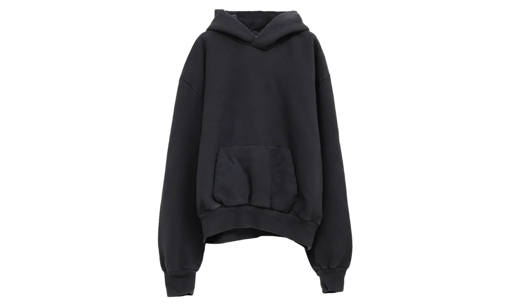 Sunfaded Classic Half Raglan Pocket Hoodie "Black" FG9M12 9939BHF 001