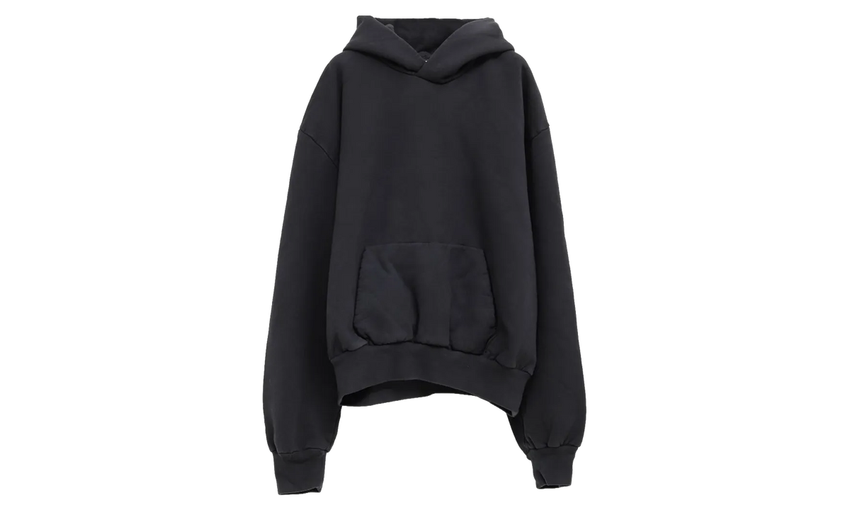 Sunfaded Classic Half Raglan Pocket Hoodie "Black" FG9M12 9939BHF 001