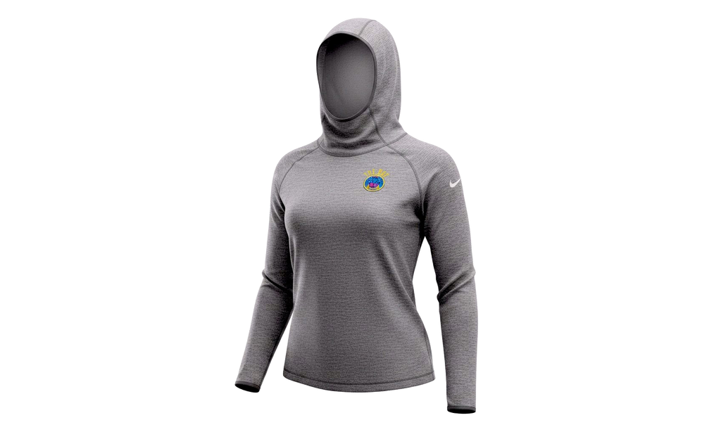 NBA Golden State Warriors The Bay Element Hoodie WMNS "Carbon Heather" W41486 HOODIE