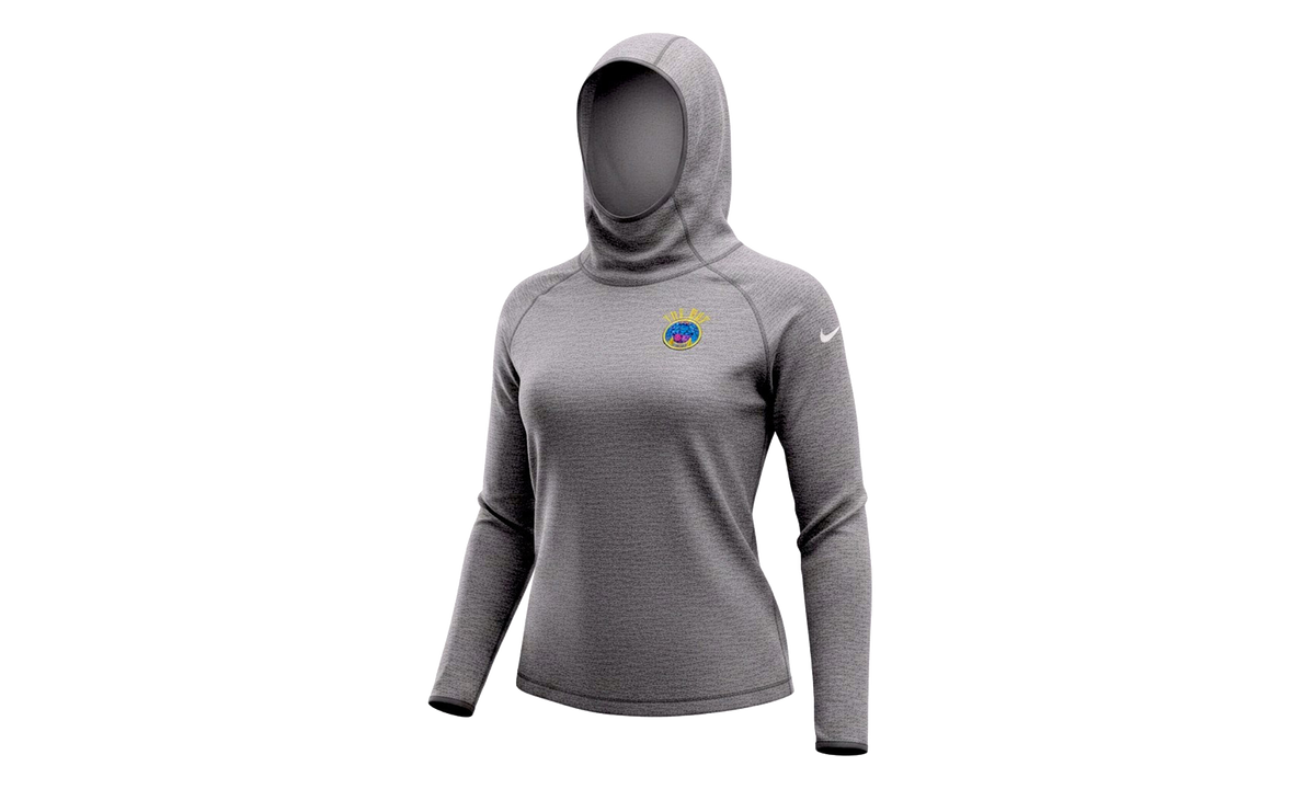 NBA Golden State Warriors The Bay Element Hoodie WMNS "Carbon Heather" W41486 HOODIE