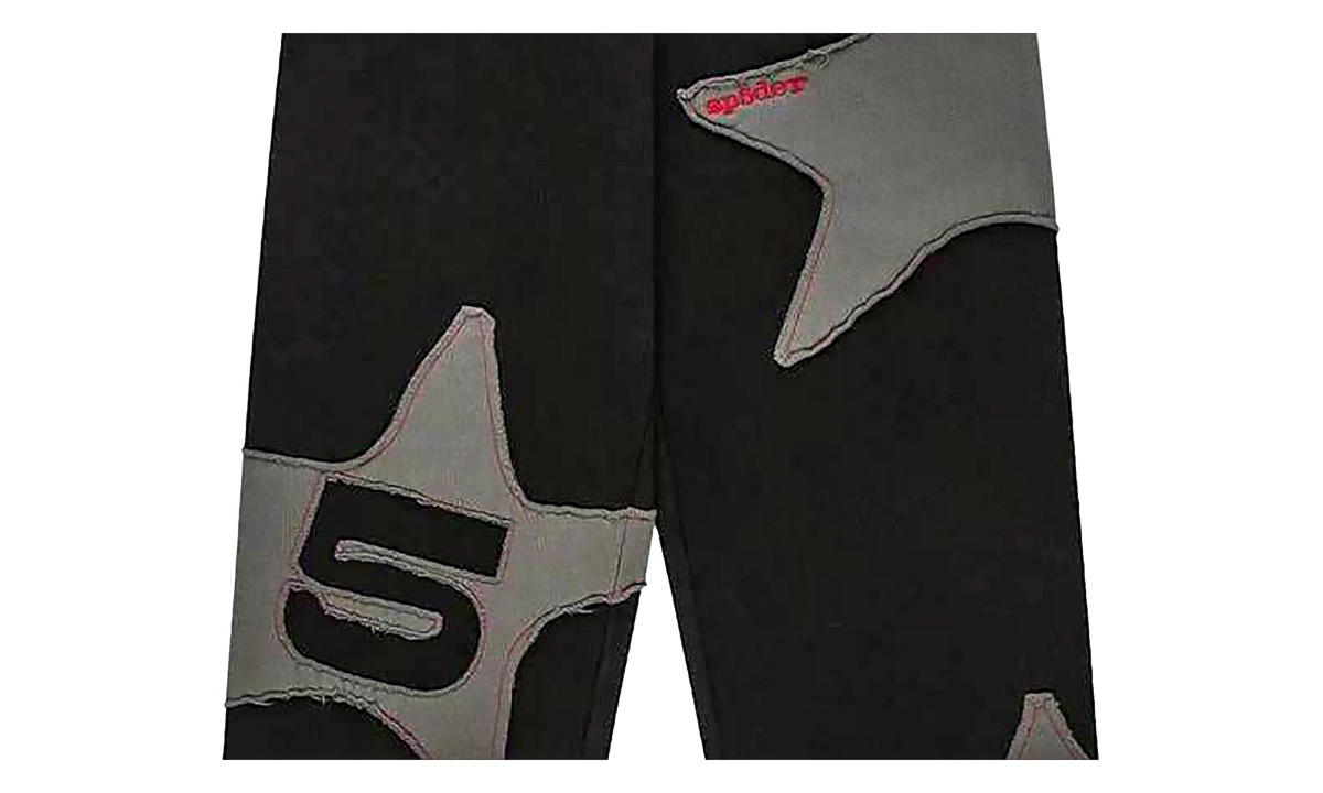 Big Star Wide Leg Sweatpants "Black" SP5der366