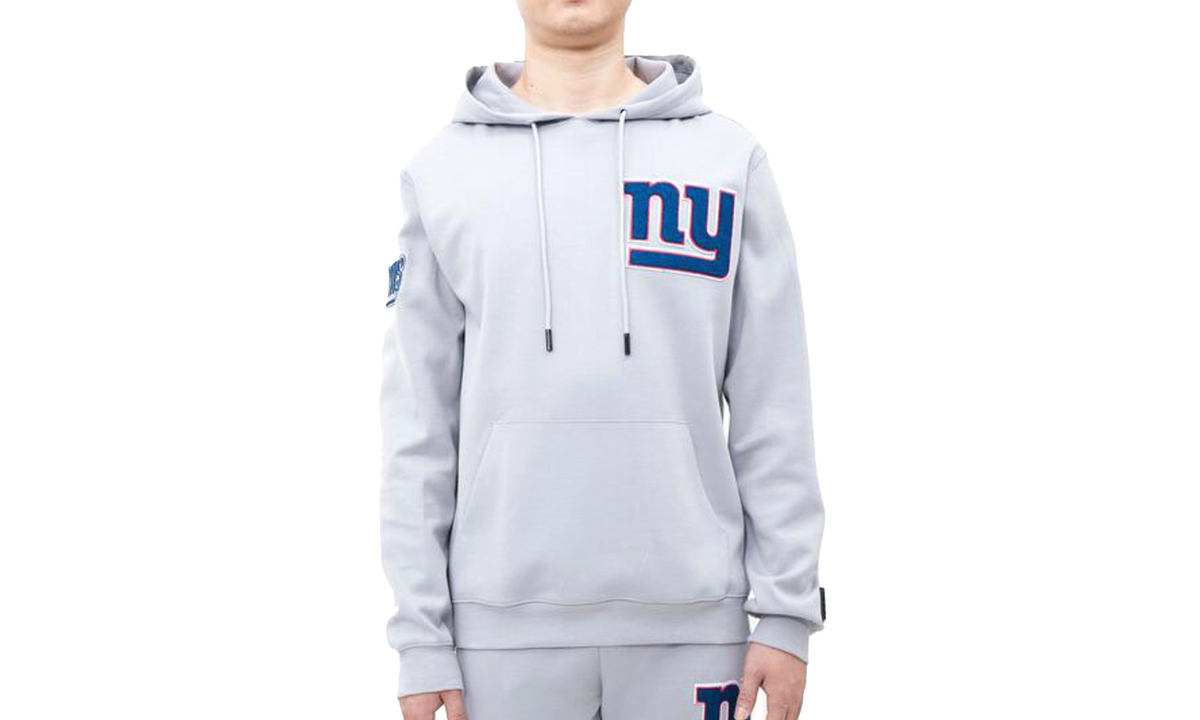 NFL New York Giants Logo Blended Hoodie "Grey" FNG540120 GRY