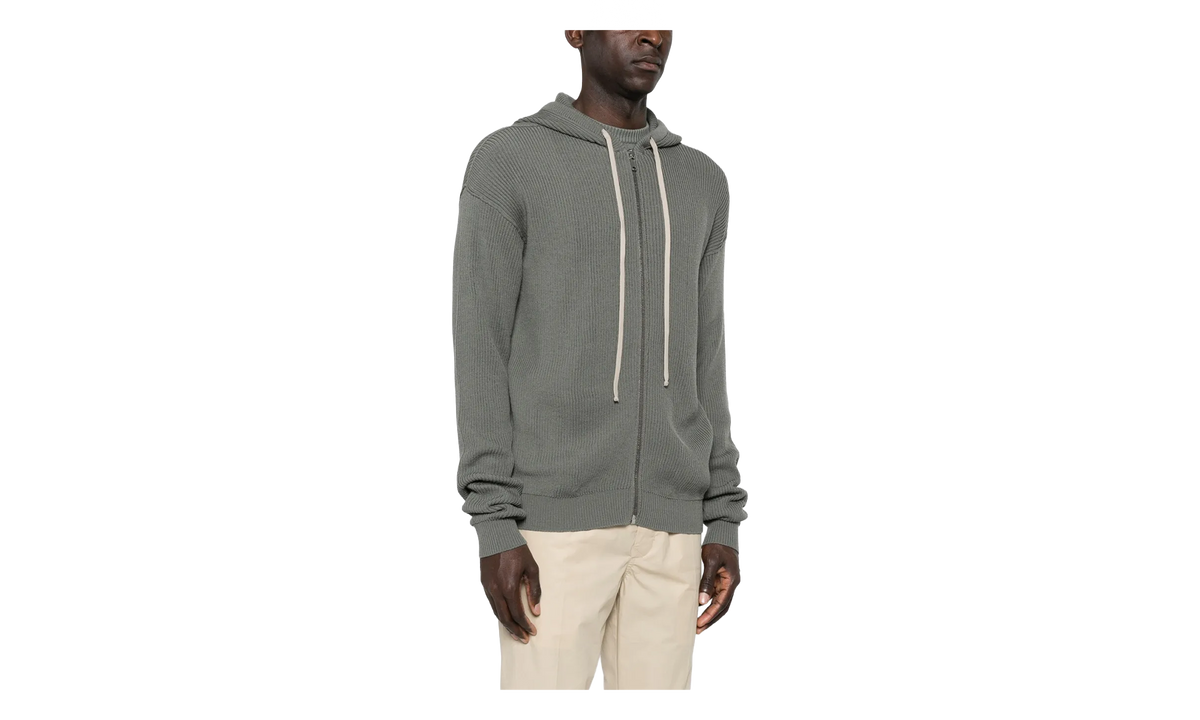 Giacca In Maglia Zipped Hoodie "Euca" RU01F2614 KWVH 35