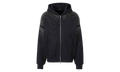 Crystal Oversized Zip-Up Hoodie "Black" AM426JR065 0002
