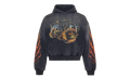 Serpent Pullover Hoodie "Black / Red / Orange" VAL196