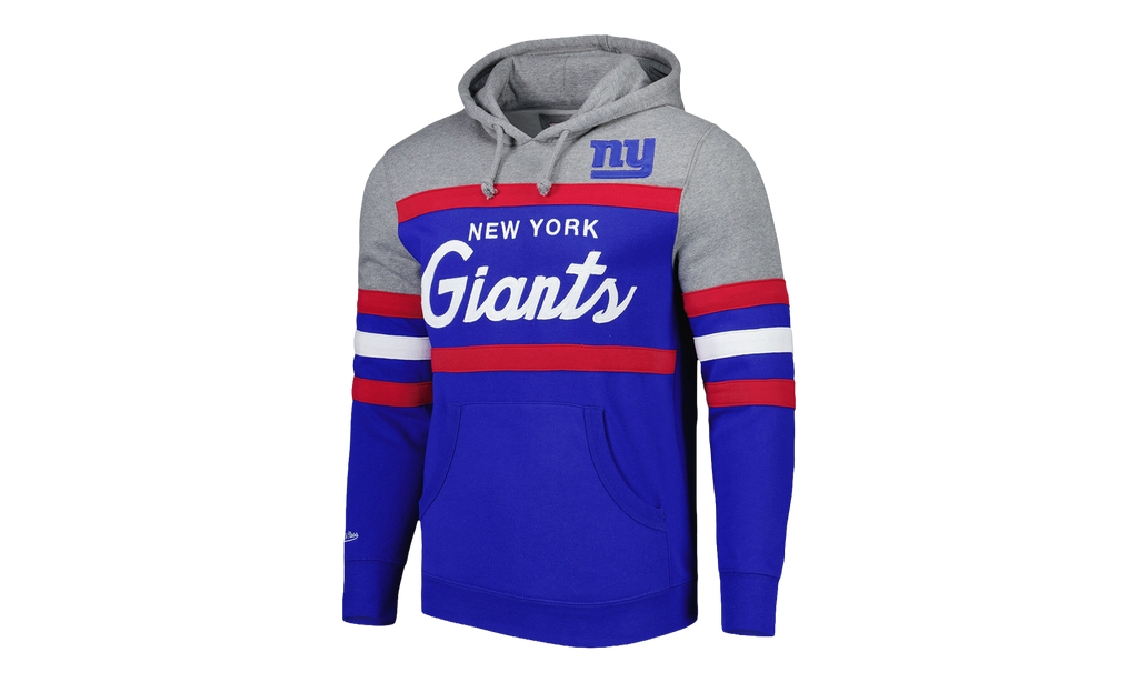 NFL HEAD COACH HOODIE GIANTS "Royal-Grey" FPHD6293 NYGYYPPPRYGY