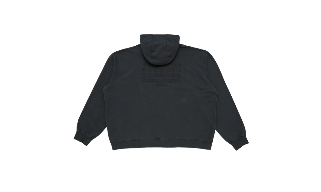 Zip Up Hoodie With Logo In Back "Black" S50HG0047M25017969