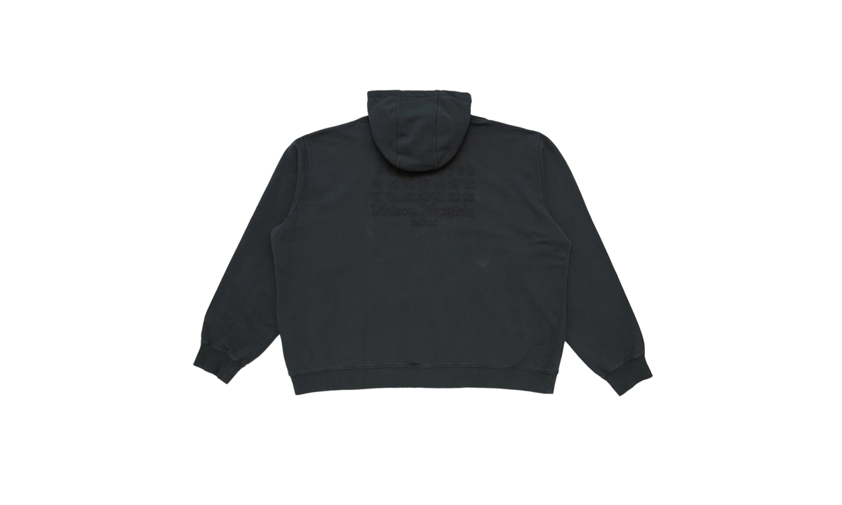 Zip Up Hoodie With Logo In Back "Black" S50HG0047M25017969
