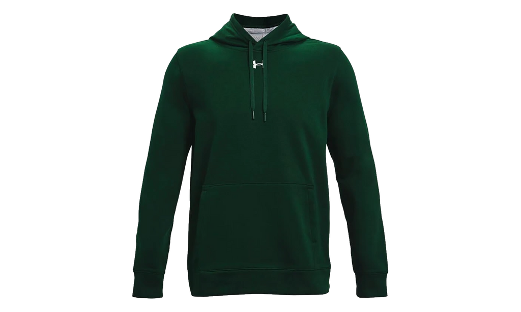 Hustle Fleece Hoodie "Forest Green / White" 1300123 303