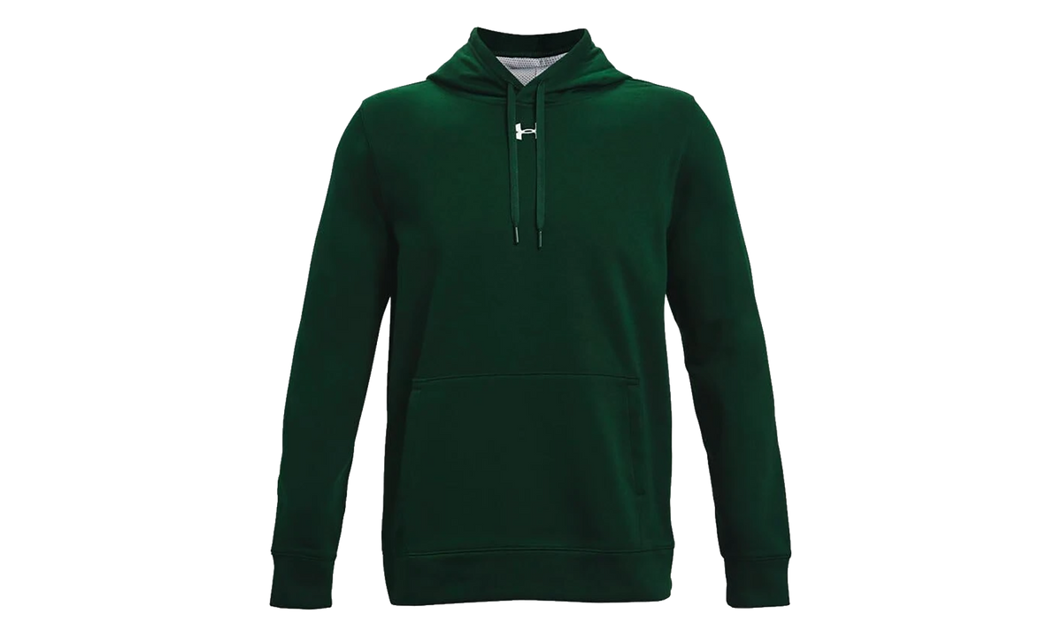 Hustle Fleece Hoodie "Forest Green / White" 1300123 303