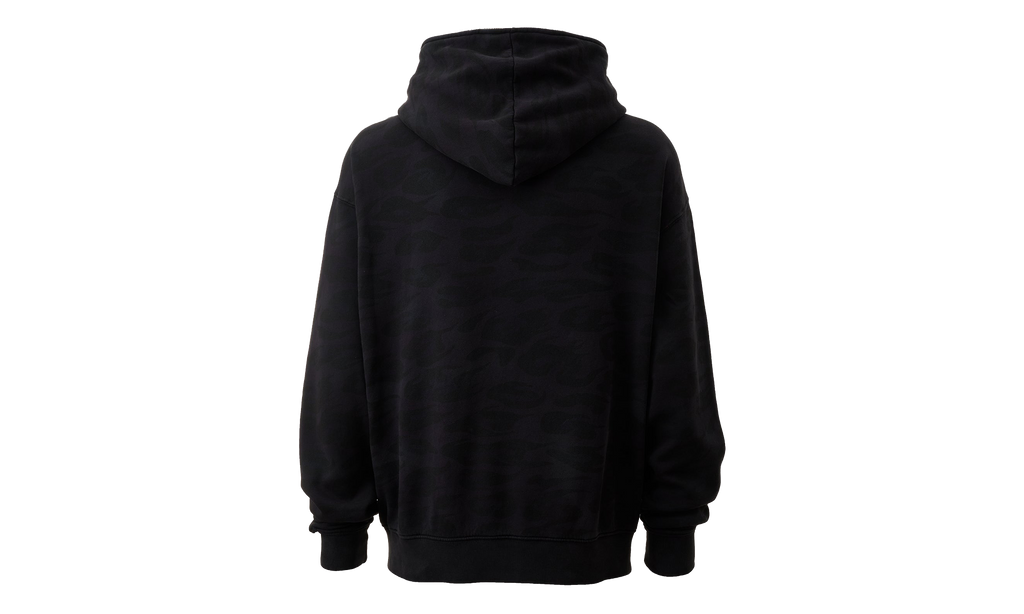 Overdye Cheetah Zip Up Hoodie "Purple" HSR262