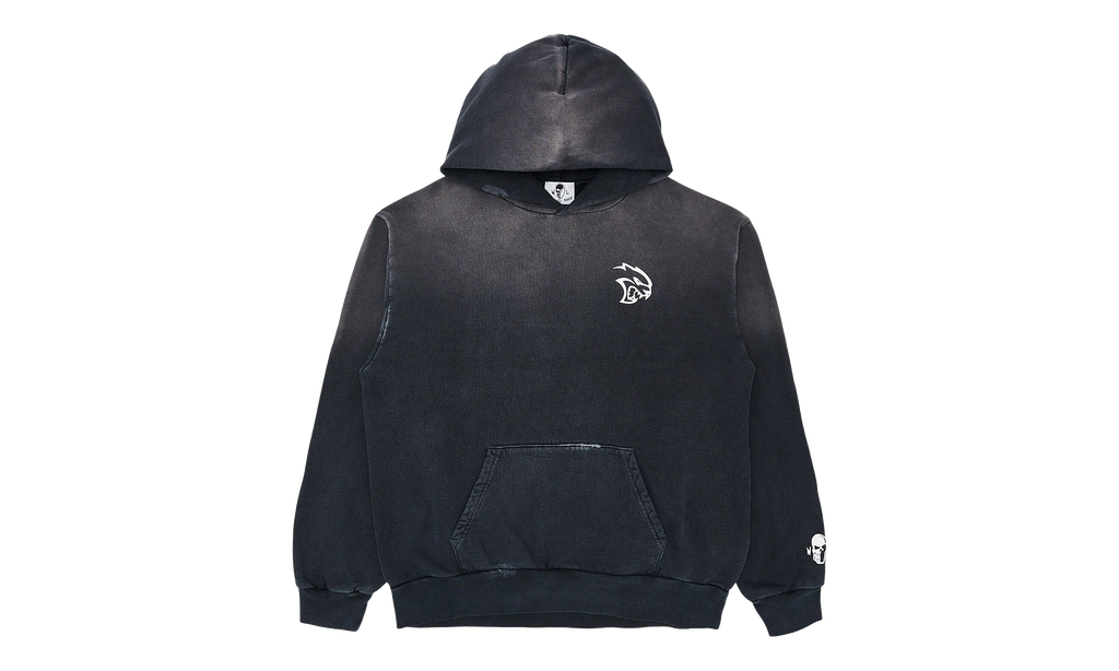 Dodge SRT Dodge Loves ATL Logo Hoodie "Washed Black" WL061